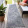 Butilone Reversible Geometric Blue/Ivory Indoor & Outdoor Area Rug