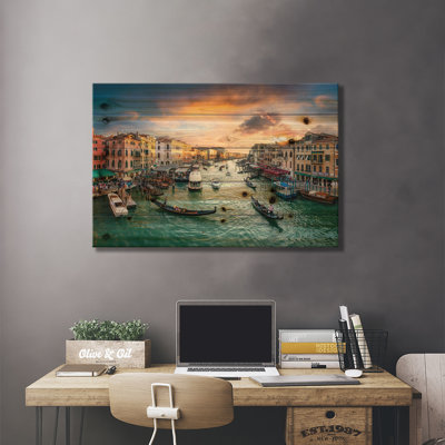 " The Grand Canal In Venice, Italy " by Jan Becke