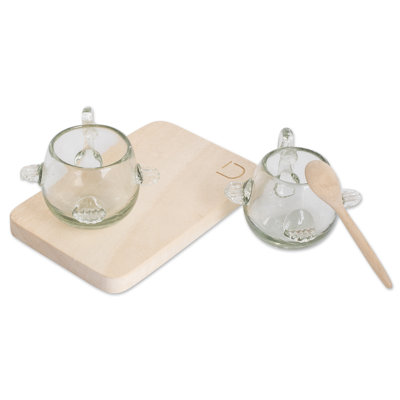 Ensemble de service 1,05 tasse fait à la main Juliette
