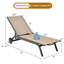 Chaise longue d'extérieur en tissu Pryer-1436928949