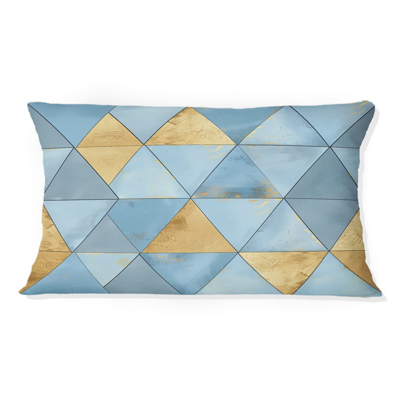 Triangle Glam III - Coussin lombaire Glam