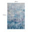 Tapis en faux cachemire dégradé bleu dégradé-1454455284