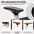 Comfy Breathable Ergonomic Task Chair with Headrest-1335067291
