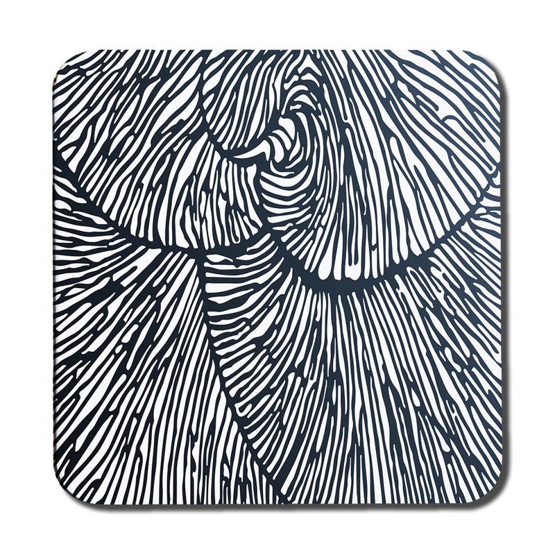 Drabbant Square 6 Piece Coaster Set