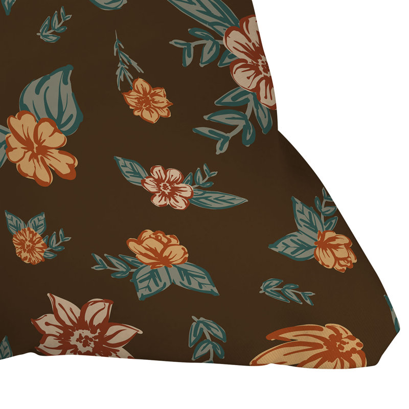  Coussin intérieur / extérieur Retro Vintage Florals