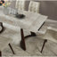 Tables de salle à manger extensibles (table seulement, sans chaises, complet avec plateau et pieds)
