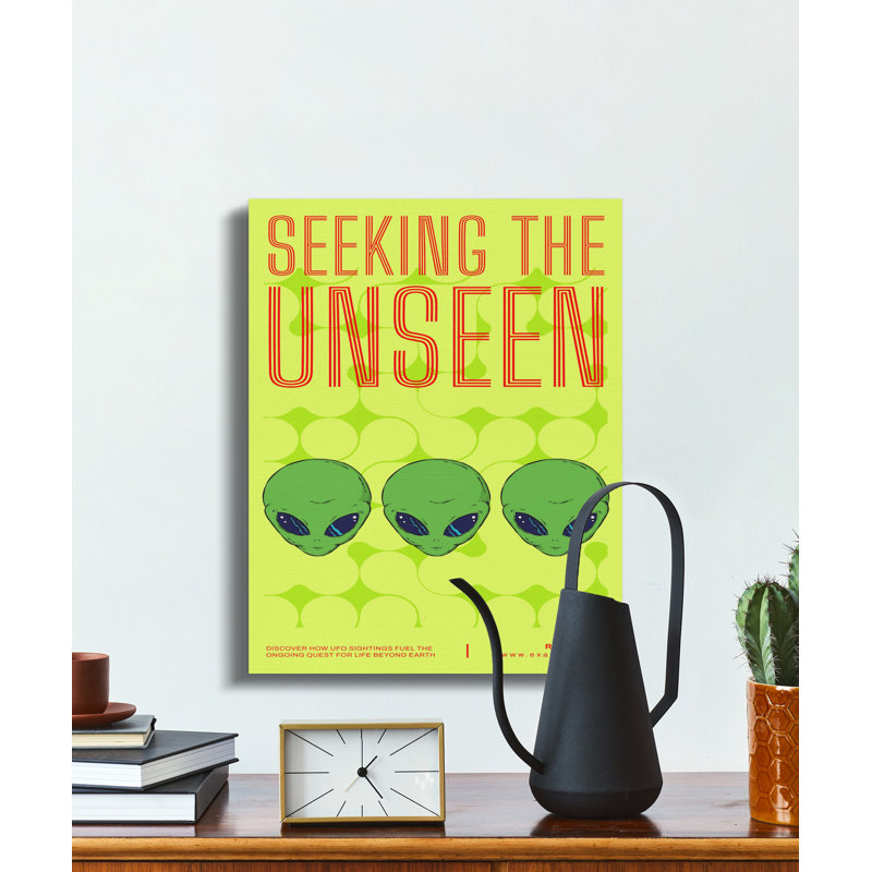 Engen 1 Piece Wrapped Canvas Wall Art Set, 24x30