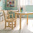 Brittanya Kids 3 Piece Solid Hardwood Table and Chair Set for Playroom, Kitchen-1037046316