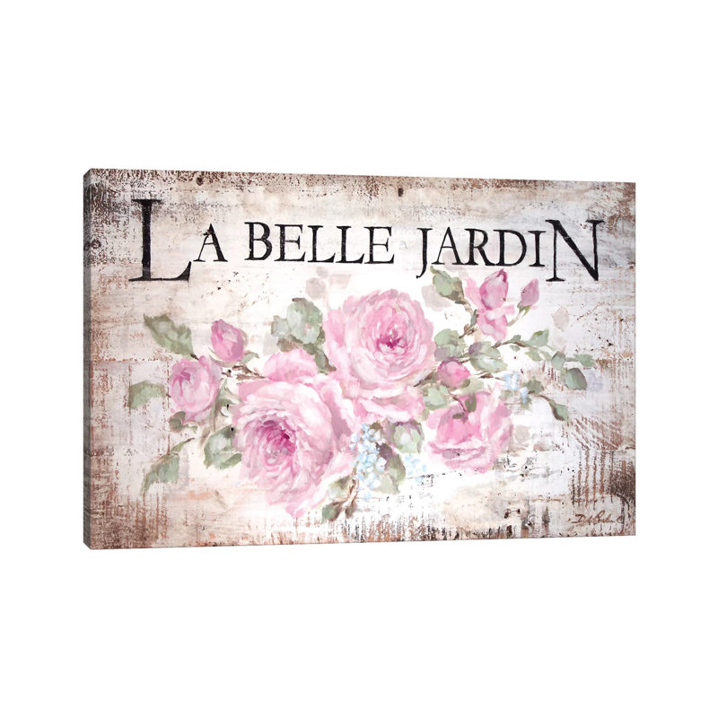 La Belle Jardin by Debi Coules - Wrapped Canvas Print, 30.48 cm H x 45.72 cm W