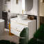 60mm Single Bathroom Vanity with Ceramic Basin