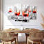 «Cocktail Blackberry Whiskey», ensemble de 4 reproductions sur toile par SodaPopArt-93060889