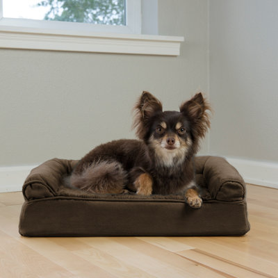 Orthopedic Memory Foam Fleece Pet Bed
