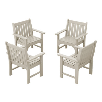 Laguna Abbeville Poly Garden Arm Chair (Set Of 4)