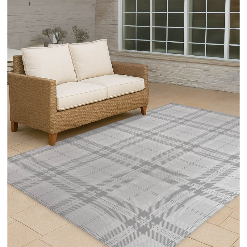 Tapis d'extérieur antidérapant Vinny, Rectangulaire 2 pi x 3 pi