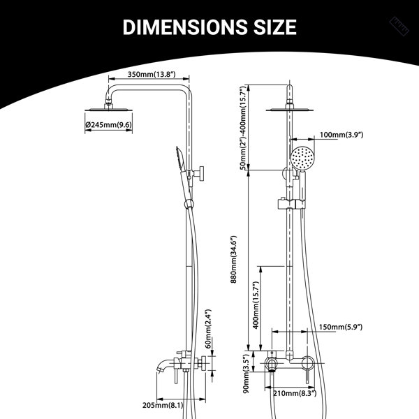 Dimensions du produit