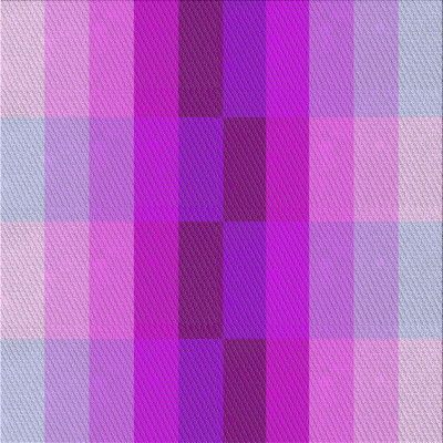 Tapis mauve/rose à tisser électrique