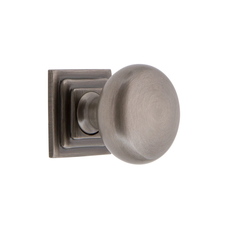 Fifth Avenue Cabinet Knob, Antique Pewter