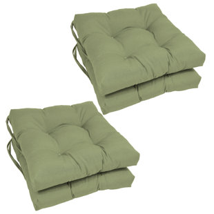 Peace Nest Solid Outdoor Patio Seat Cushion Set Of 4, 18.5-inch X