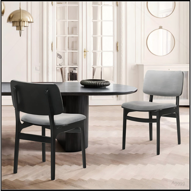 Chaises de salle à manger rembourrées Amil