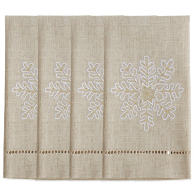Embroidered Tea Towel Kitchen Towel