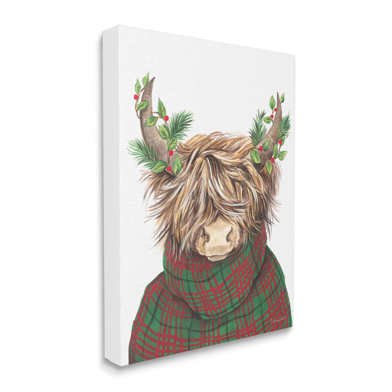 Art mural sur toile de Noël, Toile tendue, H 40 po x l 30 po