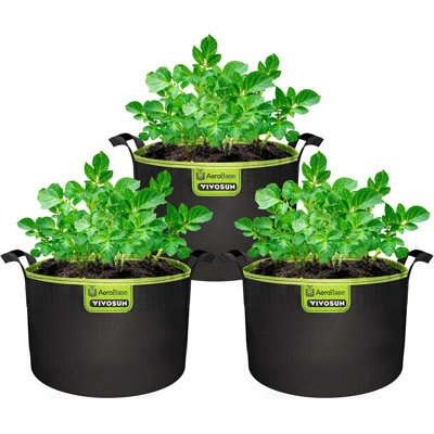 Durable Mesh Fabric AeroBase Grow Bag