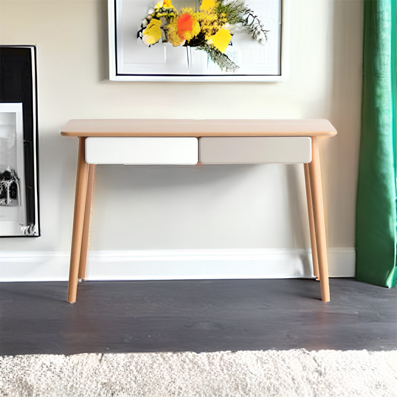Ireoluwatomileyin Solid Wood Writing Desk