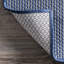 Tapis bleu intérieur / extérieur Quinlynn-1097481196