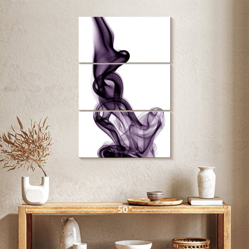 Avery Purple Smoke, 38" H x 24" W