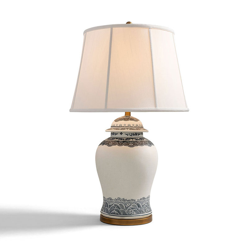 Lampe indigo Ming