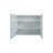 Radiance Ready to Assemble Slab Wall Kitchen Cabinet in White Gloss-78696718