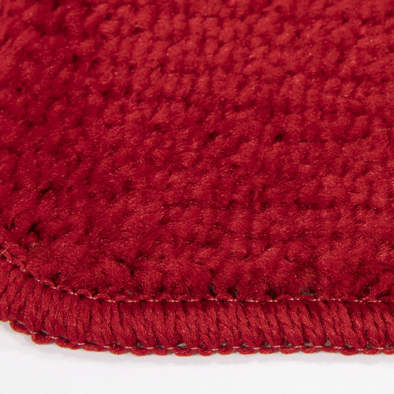 Tapis d'escalier lavables d'intérieur / extérieur Softy, Rouge, 8" x 30", 7