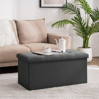Banc de rangement rembourré Kechia