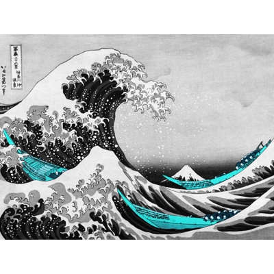 Décalcomanie murale amovible superbe wave