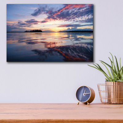 «Elk Island 2» par Joe Reimer, photographie d'art en verre acrylique