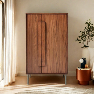 Simple and Light Luxury Solid Wood Wardrobe
