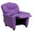 Contemporary Kids Recliner with Cup Holder-56801100