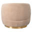 Fauteuil demi-tonneau pivotant en polyester 33,3 cm de large Teter-1128771956-1172110947