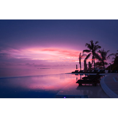 Sunset On Maldives by MelanieMaya - No Frame Art Prints on Canvas