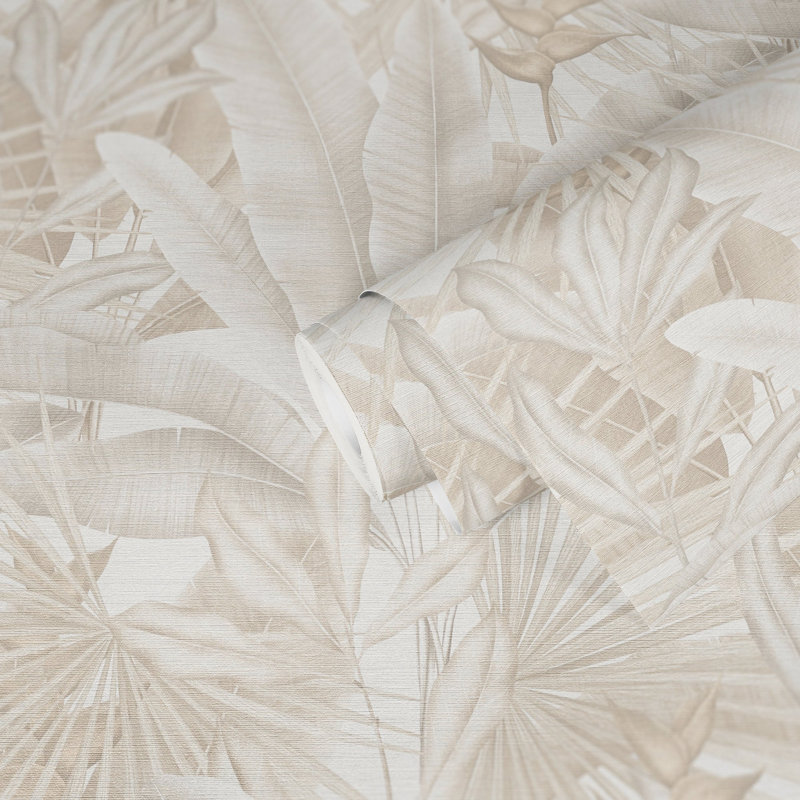 Rahnuma 10.05m x 53cm Matte Double Roll, Cream