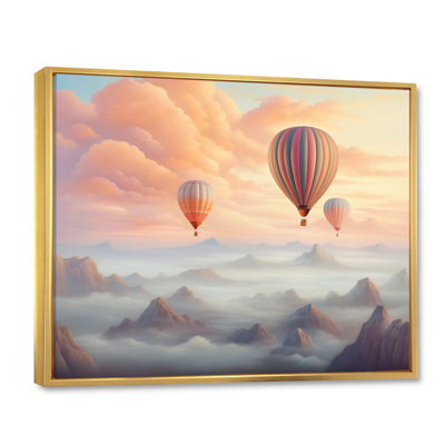 " Pink Hot Air Ballon Ethereal II "