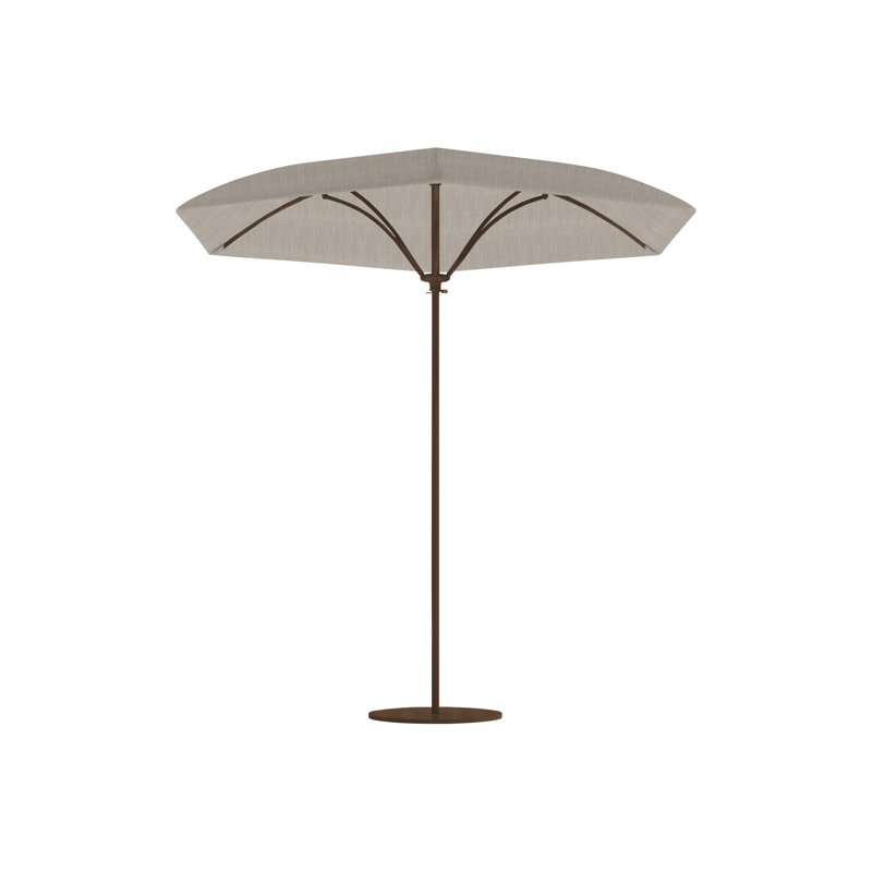Trace 110'' W Sunbrella® Umbrella, Manual Lift, Greco, Sparkling Water