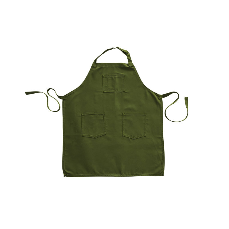 Solid Color Sunbrella Chef Apron, Fern