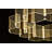 Kenzo - LED Chandelier - Polished Anodized Bronze Finish - Light Guide Panel-1565745106-1565745132