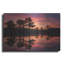 Art mural en métal luxueux «Swamp on Fire» par Martin Podt, 24 po x 16 po-101679663