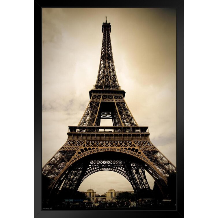 Eiffel Tower Art Print France Canvas French Art Paris Painting  eBay