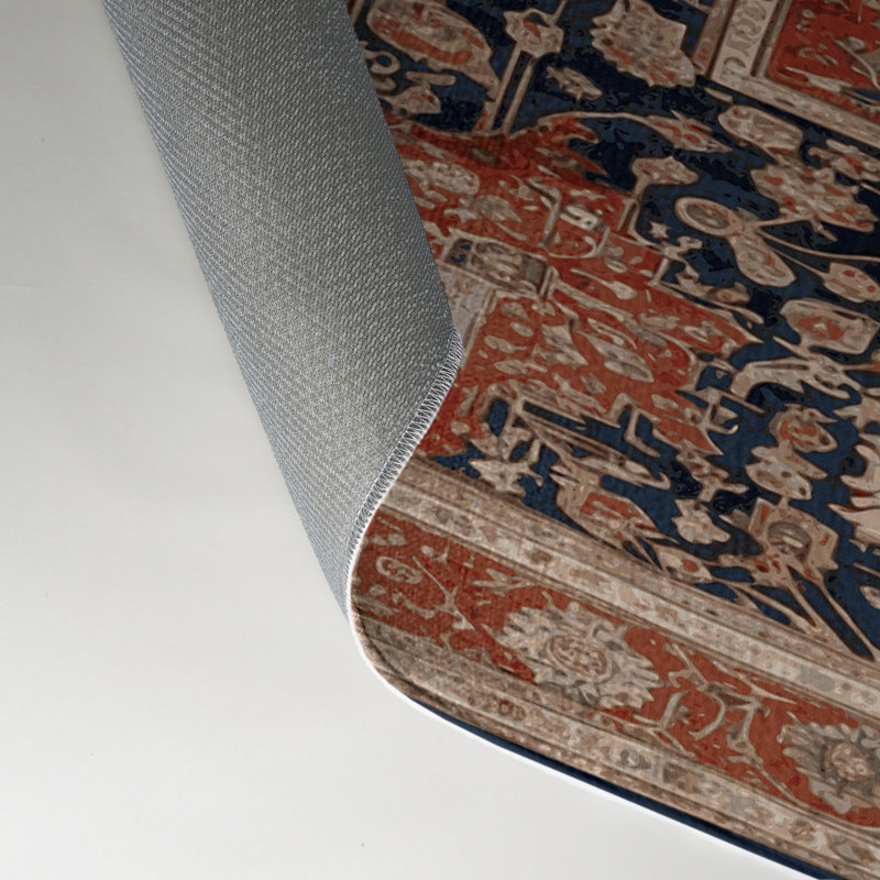 Tapis turc intérieur et extérieur brun, Rectangulaire 3 pi x 5 pi