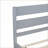 Twin Size Rubber Wood Platform Bed - No Box Spring Needed, Underbed Storage, Grey for Small Spaces-271321248
