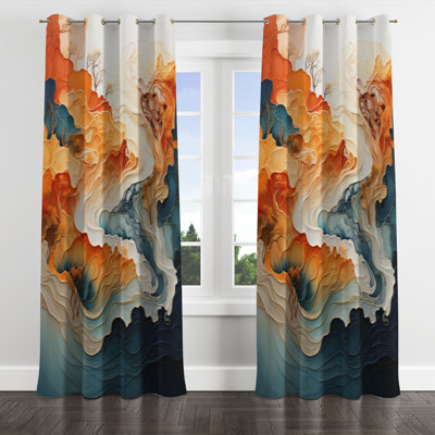 Hubbert - Modern Blackout Grommet Curtain - 1 panel