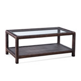 Pine Isle Glass Coffee Table